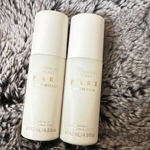 2X VICTORIA'S SECRET BARE MAGNOLIA BODY MILK
